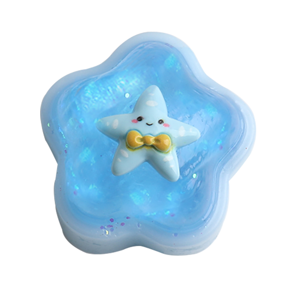 Ocean Blue Star Squishy Toy